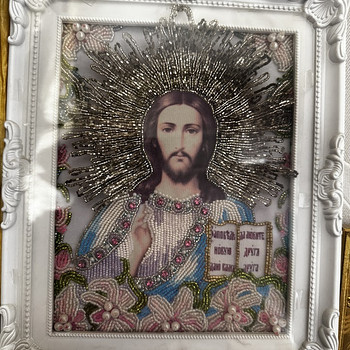 Икона из бисера