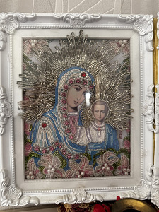 Икона из бисера (2 фото из 2)