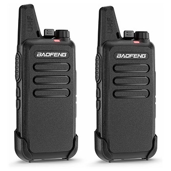 Полный комплект раций Baofeng T22 (2 шт. в упаковке)