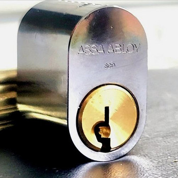 Дверной замок ASSA Abloy D12 Scandinavian SCD Oval Cylinder