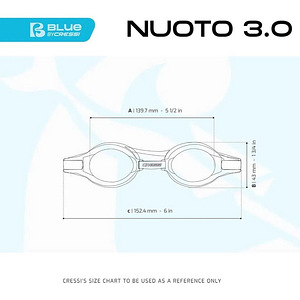 UUED! Ujumisprillid CRESSI Nuoto 3.0 (7 foto / 7)