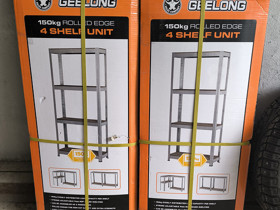 Uued metallriiulid Geelong (2 tk)
