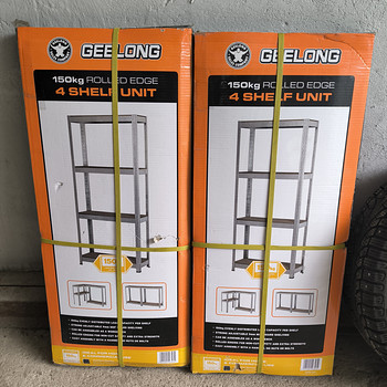 Новые металлические стеллажи Geelong (2 шт.)