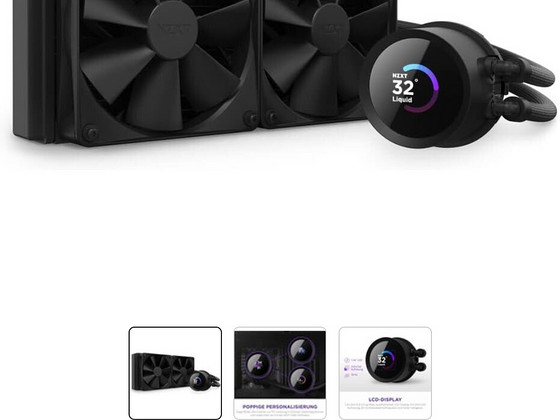 Nzxt Kraken 240 water cooling