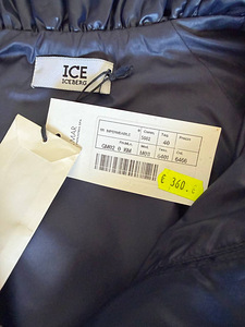 ICE ICEBERG новая парка / rain coat, Deep Blue (3 фото из 8)