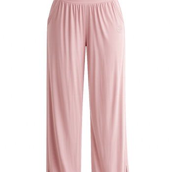 Премиальные повседневные брюки из Lenzing Modaal Soft Flow Pink M-2XL