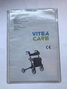 Eakate käimisraam-rulaator Mobilus Lite Vitea Care (6 foto / 6)
