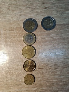 Euro mündid MALTA (2 foto / 2)
