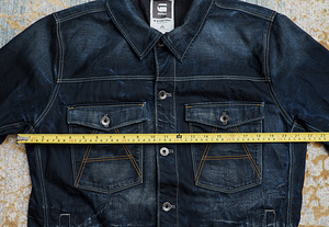 Новая джинсовая куртка G-STAR RAW, размер XL, Slim fit (2 фото из 3)