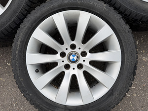 17" BMW style 244 originaalveljed 5x120 + naastrehvid 225/50 (2 foto / 7)