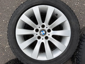 17" BMW style 244 originaalveljed 5x120 + naastrehvid 225/50 (3 foto / 7)