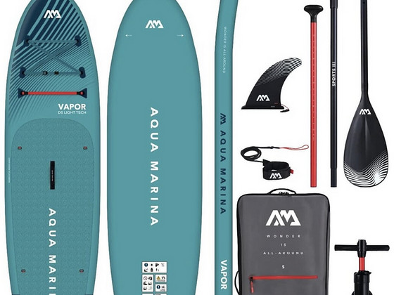 Надувная доска SUP Aqua Marina Vapor, 315 см, синяя