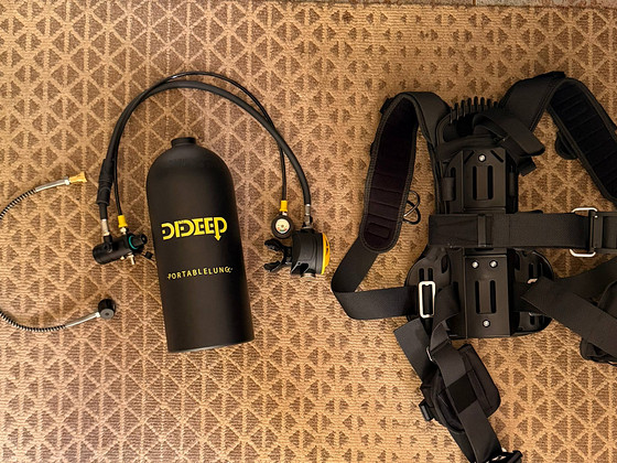 3L Oxygen tank kit (new) DiDeep