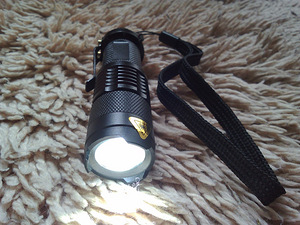 Uus tasku, alumiinium, niiskuskindel LED taskulamp (1 foto / 7)
