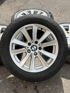 17" BMW style 236 originaalveljed 5x120 + 225/55/17 m+s (1 foto / 8)