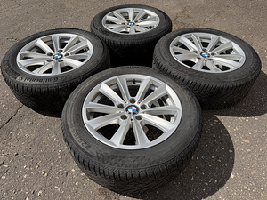 17" BMW style 236 originaalveljed 5x120 + 225/55/17 m+s (3 foto / 8)