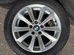 17" BMW style 236 originaalveljed 5x120 + 225/55/17 m+s (5 foto / 8)