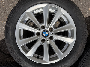 17" BMW style 236 originaalveljed 5x120 + 225/55/17 m+s (6 foto / 8)