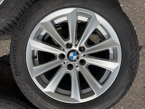 17" BMW style 236 originaalveljed 5x120 + 225/55/17 m+s (7 foto / 8)