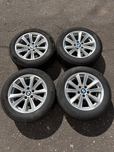 17" оригинальные диски BMW style 236 5x120 + 225/55/17 m+s (6 фото из 10)