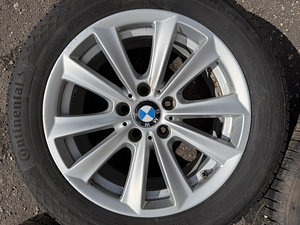 17" оригинальные диски BMW style 236 5x120 + 225/55/17 m+s (7 фото из 10)