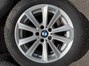 17" оригинальные диски BMW style 236 5x120 + 225/55/17 m+s (8 фото из 10)