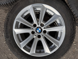 17" оригинальные диски BMW style 236 5x120 + 225/55/17 m+s (9 фото из 10)