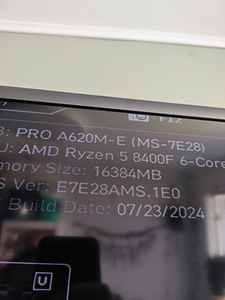 Материнская плата MSI PRO a620m-e DDR5 (2 фото из 2)