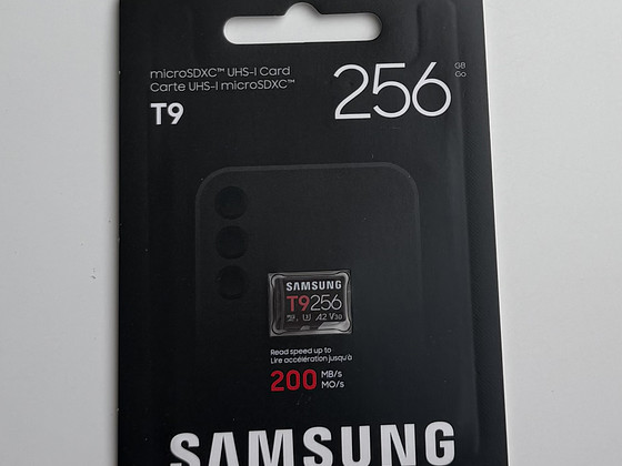 Samsung microSD Card T9 256GB UHS-I , Black