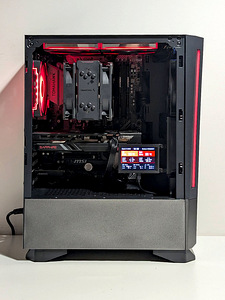 AMD Ryzen 5 5500, RX6600XT, 16GB DDR4, 1TB SSD, Wifi, LCD (3 foto / 10)