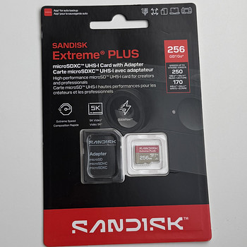 SanDisk Extreme PLUS microSD 256GB A2 250MB/s