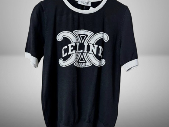 Celine черный трикотаж S/M