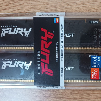 DDR5 Kingston FURY Beast 16 ГБ 2x8ГБ