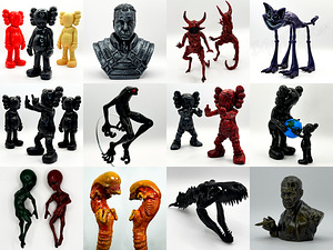 3D-Printimine | Kujukesed ja figuurid | Resin 3D Printining (3 foto / 3)