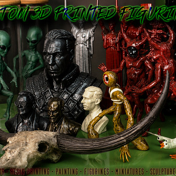 3D-Printimine | Kujukesed ja figuurid | Resin 3D Printining