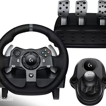 Logitech G920 rool + käigukast Xbox One Pc Series X/S