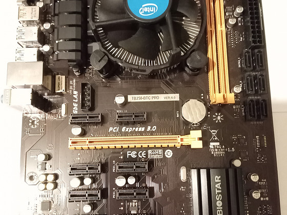 Celeron G3930 + Biostar TB250-BTC PRO s1151