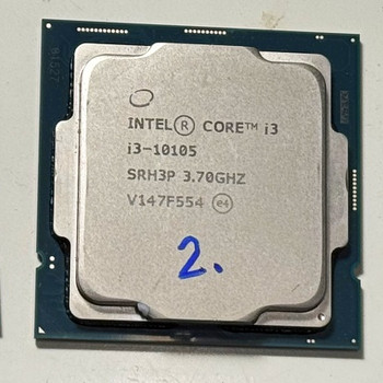 3 процессора i3-10105, сокет LGA 1200