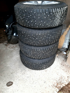 BMW originaalveljed R17 + naastrehvid 225/55 R17 (3 foto / 7)