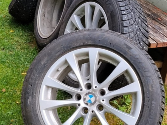 BMW originaalveljed R17 + naastrehvid 225/55 R17