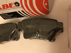 Тормозные колодки ABE C2G015ABE E11 (2 фото из 4)