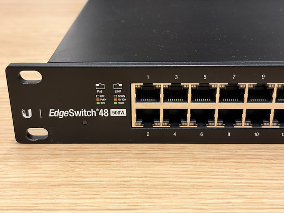 Ubiquiti EdgeSwitch 48 PoE 500W