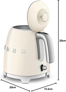 Smeg veekeetja (uus, avamata pakendis), KLF05CREU, 0.8 L (2 foto / 2)