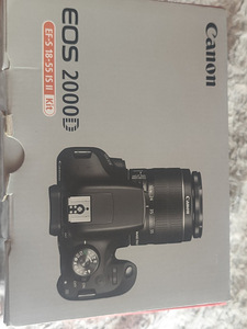 Продам фотоаппарат Canon eos 2000d (2 фото из 4)