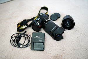 Nikon D3200 + 18-200mm + 50mm f1.8 (2 foto / 6)