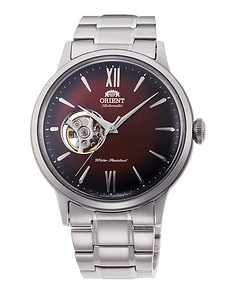 Kell Orient Classic Open Heart RA-AG0027Y10B Teras Pruun sihver (1 foto / 2)