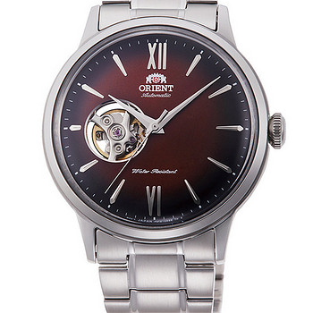 Kell Orient Classic Open Heart RA-AG0027Y10B Teras Pruun sihver