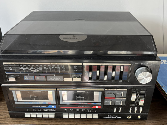 Sanyo GXT 185 stereosüsteem originaaldokumendiga
