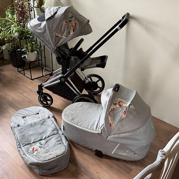 Elektriline lapsevanker 2 in 1 CYBEX e-Priam fashion koi