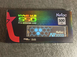 NETAC NV3000 500Gb M.2 2280 NVMe SSD (2 foto / 3)